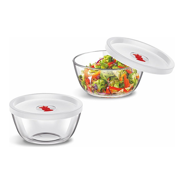 Signoraware Divine Mixing Bowl Gift Set With Lid - 2 Pieces : 1 Unit