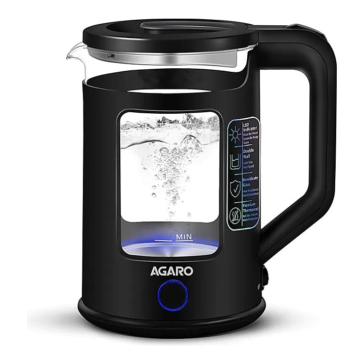 Agaro Galaxy Electric Kettle - 1.5 L (Black) : 1 Unit