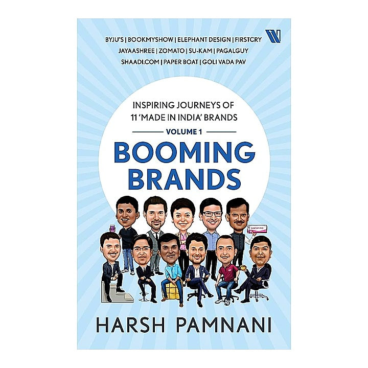 Booming Brands Inspiring Journeys Of 11 Made In India Brands (Vol. 1) By Harsh Pamnani | Westland | Non-Fiction | Business