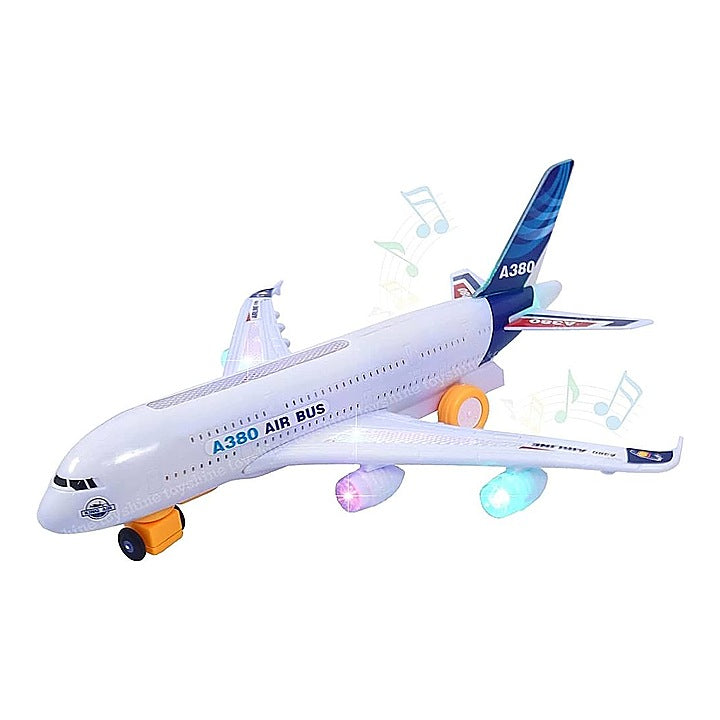 Toyshine Bump And Go Aeroplane - Multicolour : 1 Unit