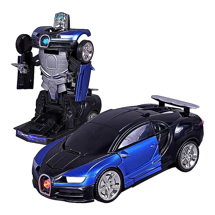 Toyshine Robot To Car Deformation - Blue & Black : 1 Unit