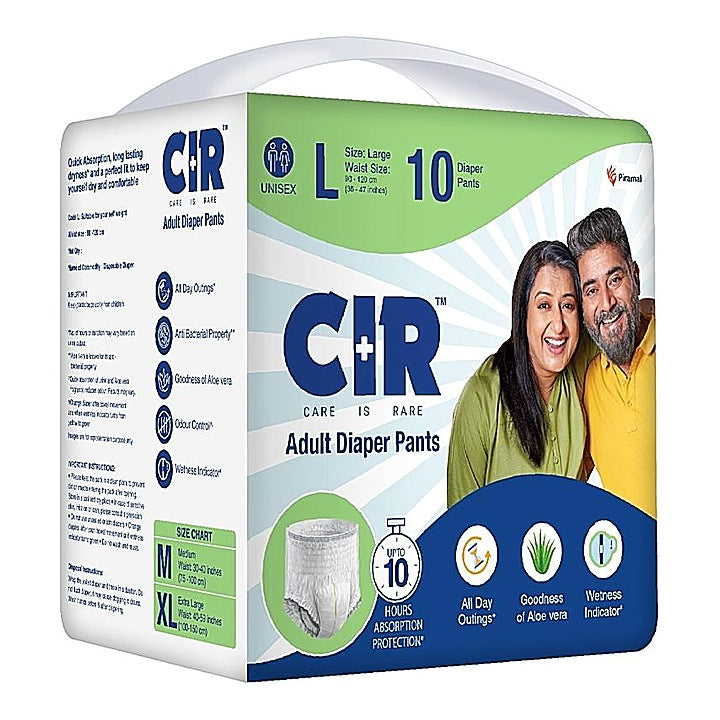 CIR Adult Diaper Pants Unisex (L) : 10 U