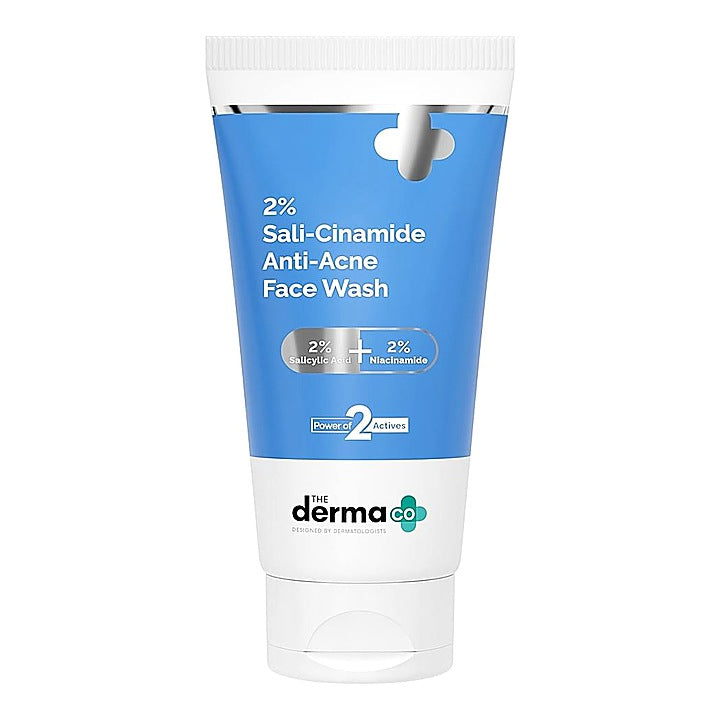 The Derma Co 2% Sali Cinamide Anti Acne Face Wash : 150 ml
