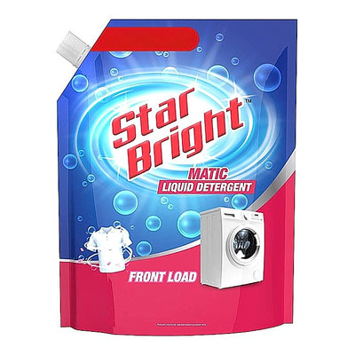 Star Bright Matic Liquid Detergent Front Load : 4 L
