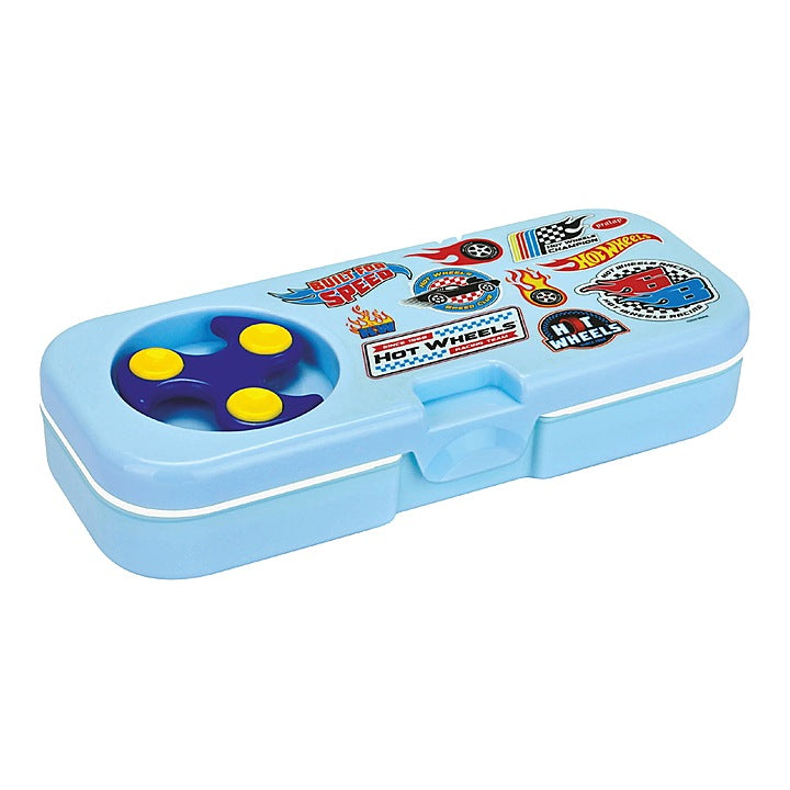 Pratap Hot Wheels Pencil Box (Blue) : 1 Unit