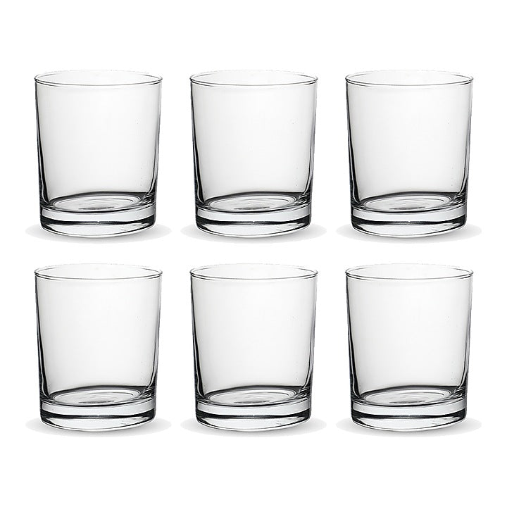 Sanjeev Kapoor Mexico Whisky Glass (385 ml) - Set Of 6 : 1 Unit