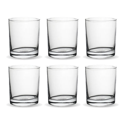 Sanjeev Kapoor Mexico Whisky Glass (385 ml) - Set Of 6 : 1 Unit