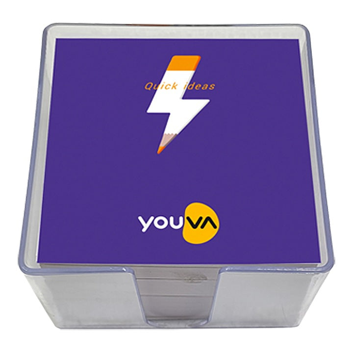 Navneet Youva Acrylic Memo Cube 700 Sheets 8.5X8.5Cm : 1 Unit