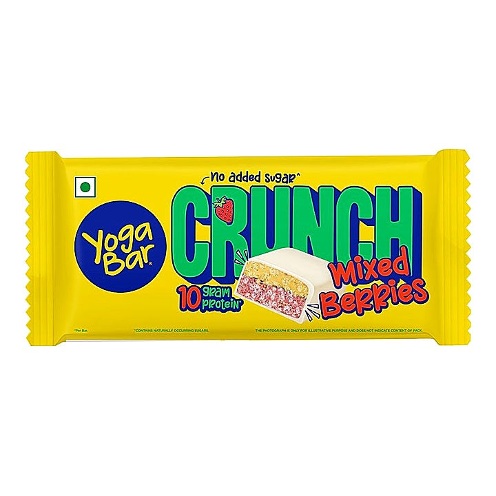 Yoga Bar 10g Protein Crunch Mixed Berries : 50 g