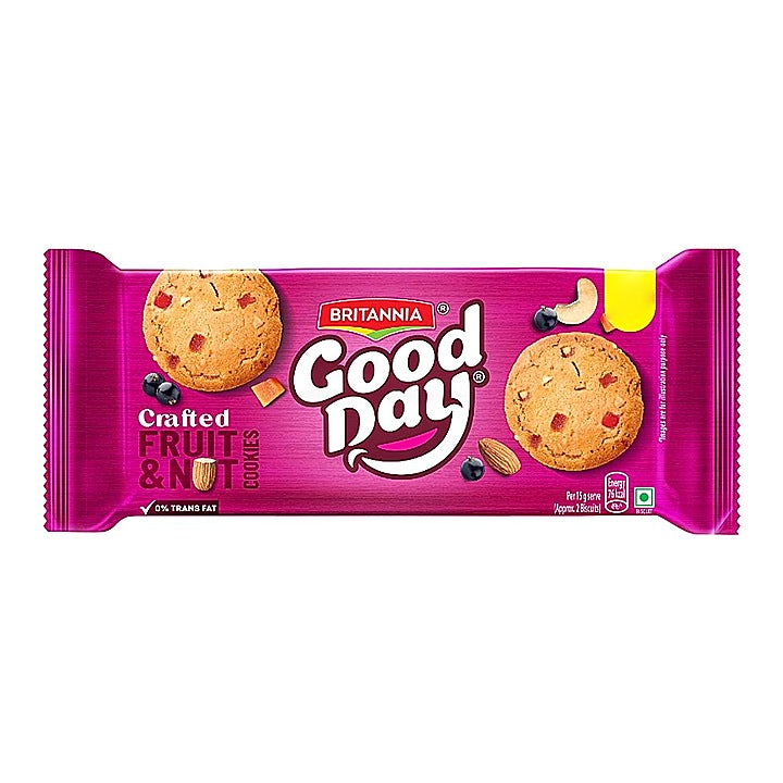 Britannia Good Day Fruit & Nut Cookies : 450 g
