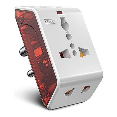 Gm Spice 3 Pin Multi Plug With Led Indicator : 1 Unit