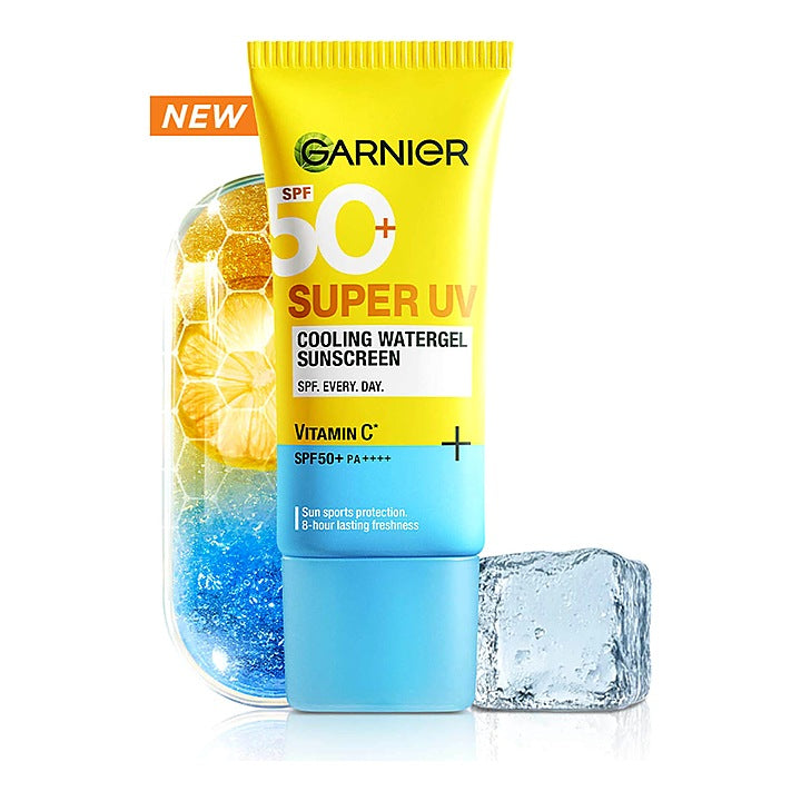 Garnier SPF 50+ Super UV Cooling Watergel Sunscreen : 60 ml