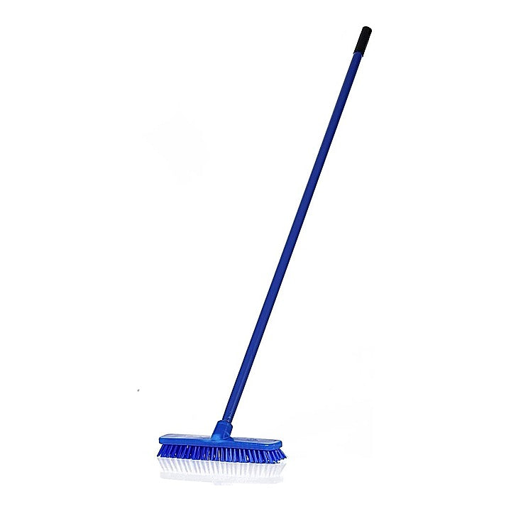 Gala Hardy Tile Long Brush With Handle - Blue : 1 Unit