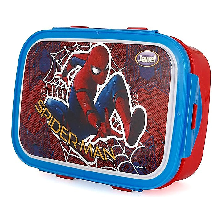 Jewel Snap Fit Marvel Spider-Man Plastic Lunch Box - 750 ml : 1 Unit