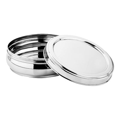 SEGA Stainless Steel Orange Puri Dabba - 1.5 L : 1 Unit