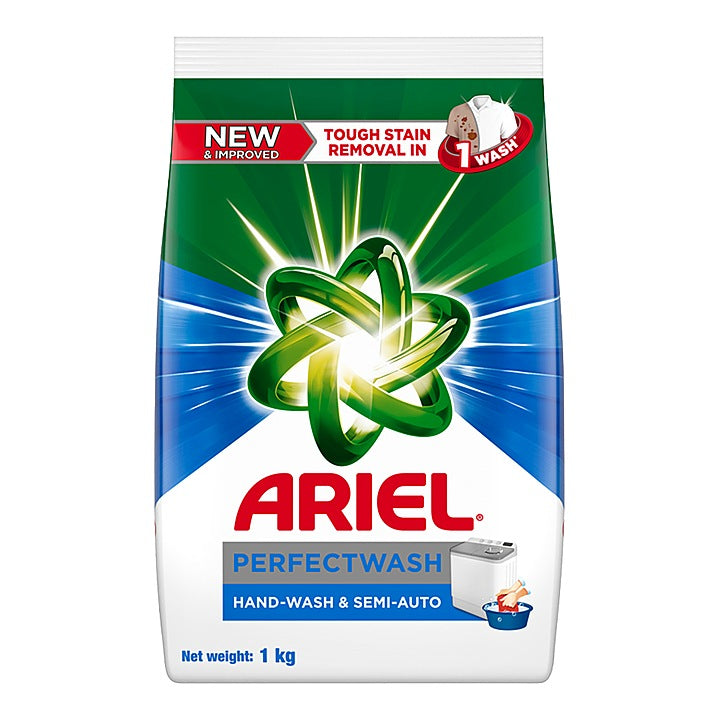 Ariel Perfect Wash Detergent Powder : 5 kg