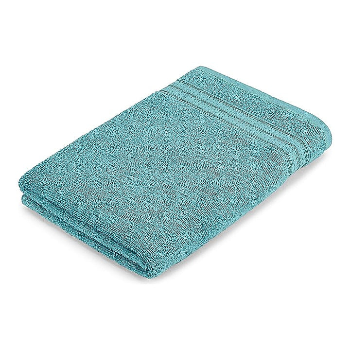 Welspun Glisten Everyday Bath Towel (70 x 140 cm) Blue Turqouise : 1 Unit