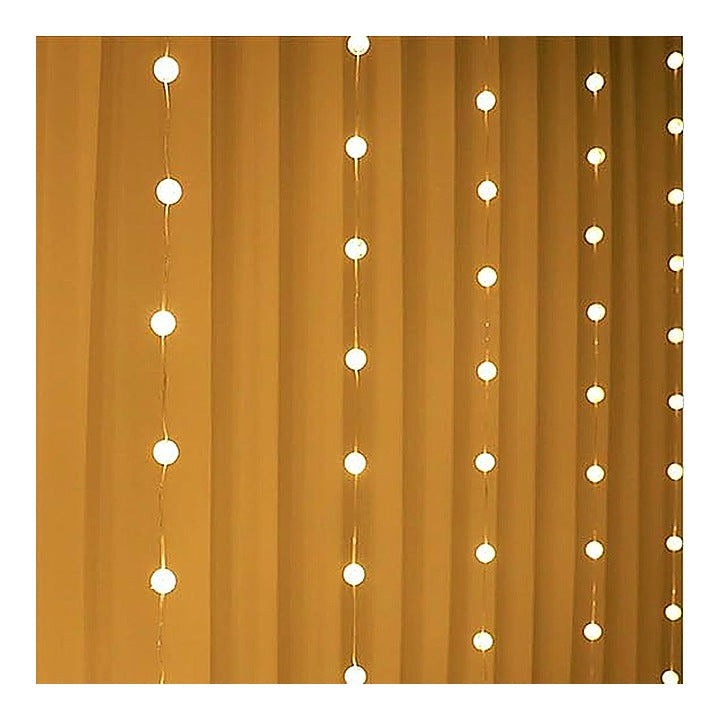 DesiDiya 80 LED Crystal Ball String Lights (Warm White) : 1 Unit