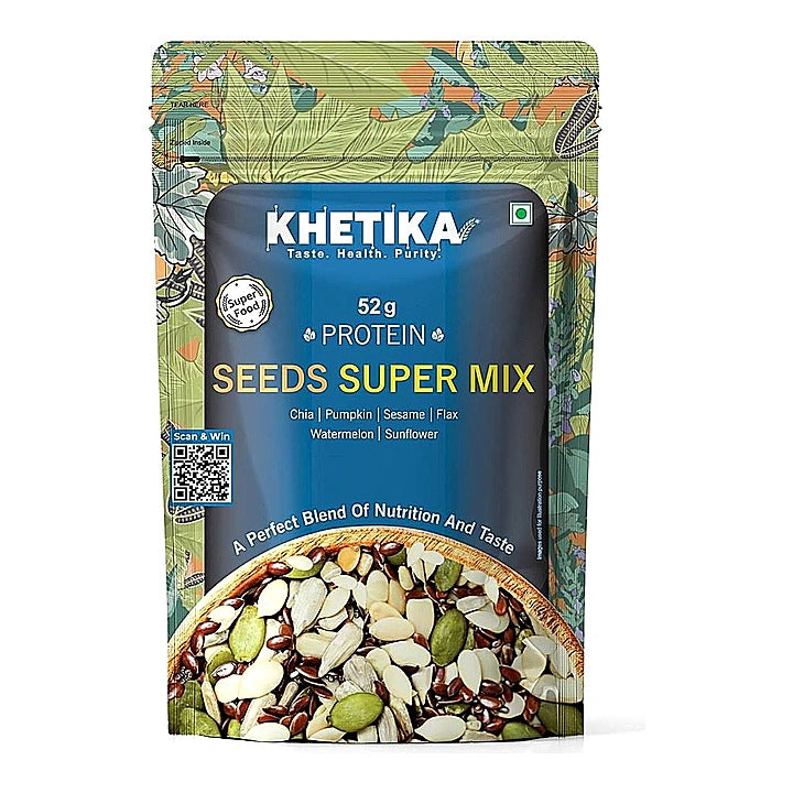 Khetika 52 g Protein Seeds Super Mix : 200 g