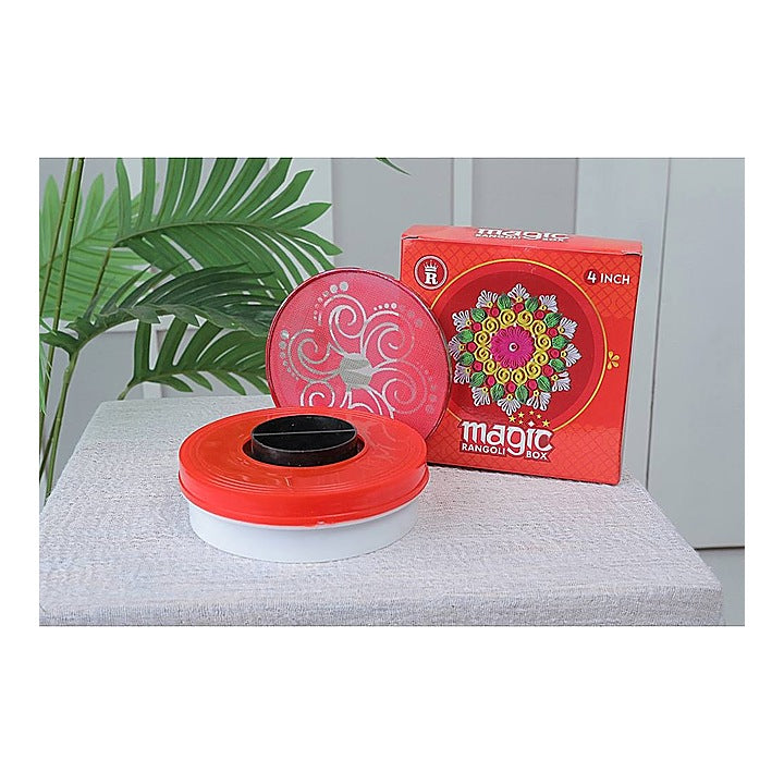 Colorking Magic Rangoli Box 4 Inch : 1 Unit