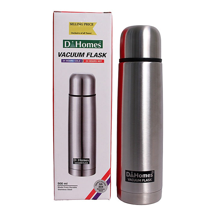 D Homes Stainless Steel Vacuum Flask Bottle - 500 ml : 1 Unit