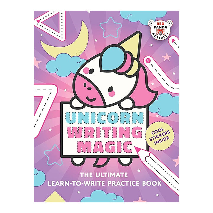 Unicorn Writing Magic Practice Workbook | Red Panda | Children's Activity Book