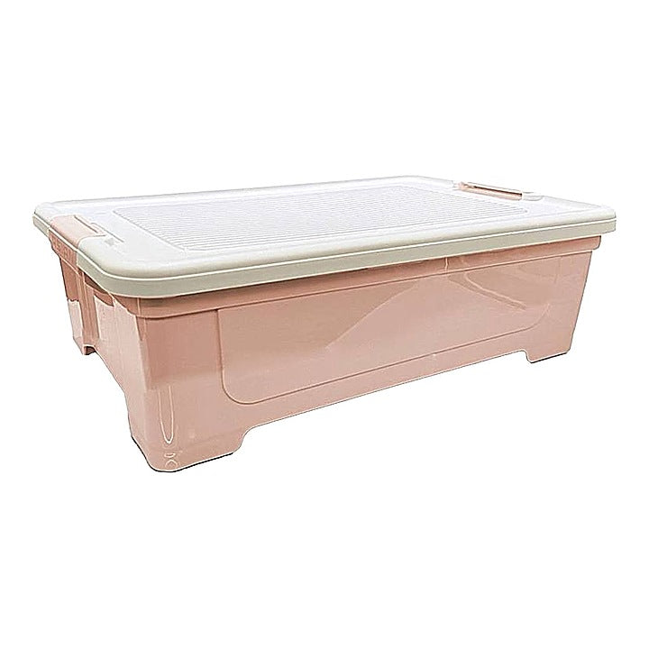 Asian Regal Roller Plastic Storage Box (Pink) - 11 L : 1 Unit