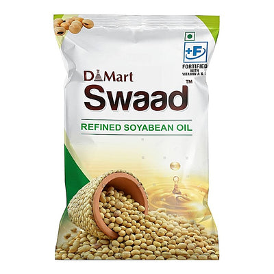 DMart Swaad Refined Soyabean Oil : 800 g