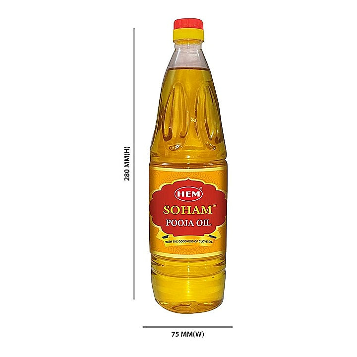 Hem Soham Pooja Oil : 900 ml