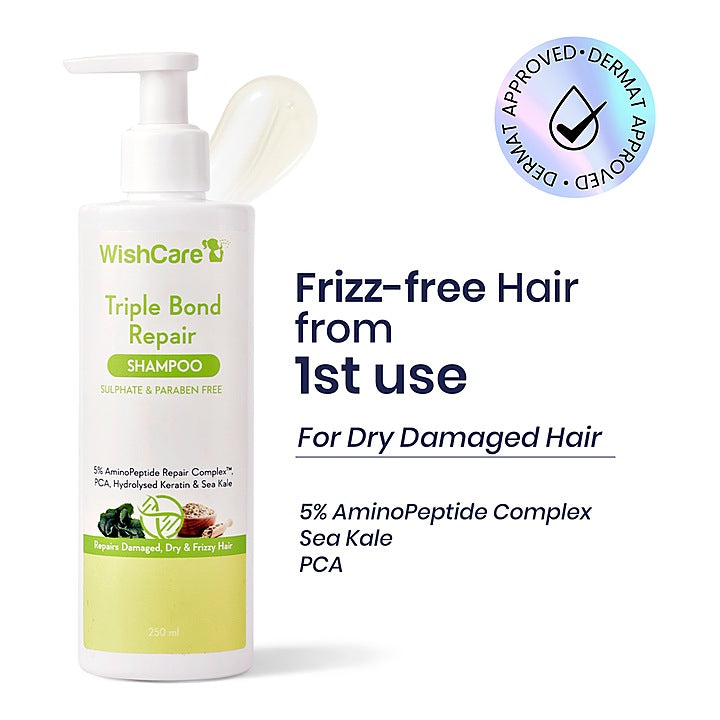 Wishcare Triple Bond Repair Shampoo : 250 ml