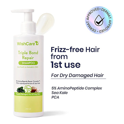 Wishcare Triple Bond Repair Shampoo : 250 ml