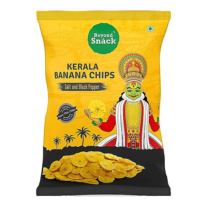 Beyond Snack Kerala Banana Chips Salt And Black Pepper : 150 g