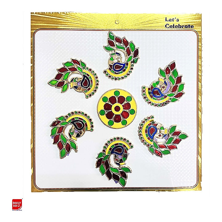 Dailyso Meena Kari Nexon Rangoli D5 : 1 Unit