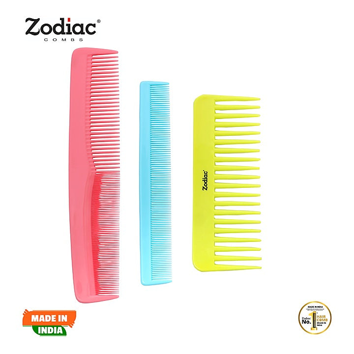 Zodiac 3P Neon Comb Multicolour - Pack Of 3 : 1 Unit