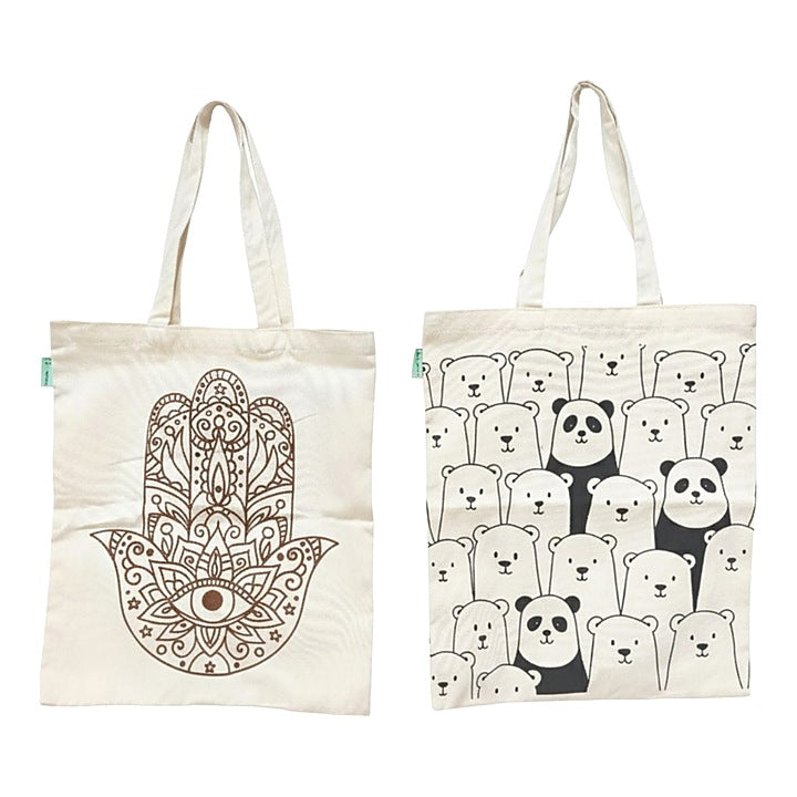 Go Green Tote Bag (CB06/5-11) Set of 2 : 1 Unit