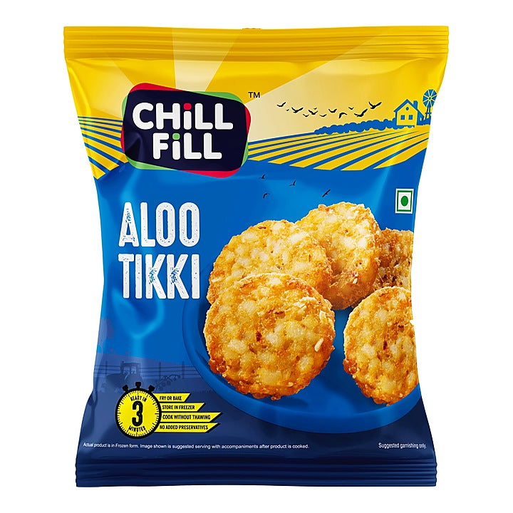 Chill Fill Aloo Tikki : 400 g