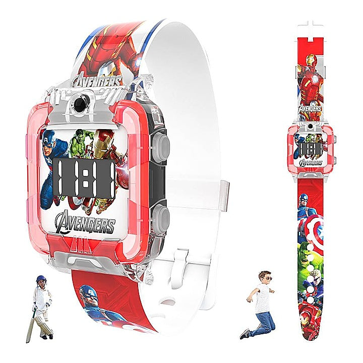 Disney Marvel Avengers Digital Watch for Kids (3-12 Years) : 1 Unit