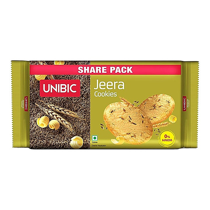 Unibic Jeera Cookies (5 U x 97 g) : 485 g