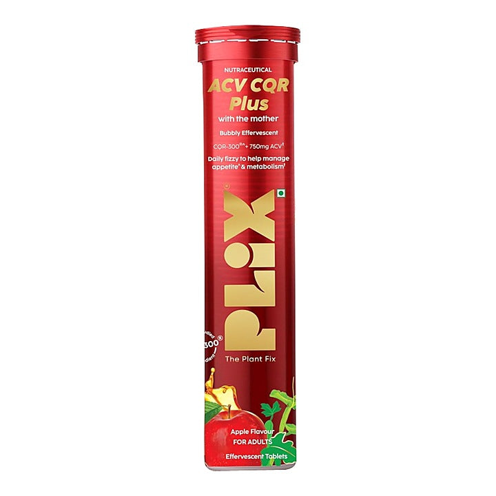 Plix ACV CQR 300 Plus Effervescent Tablets : 15 Unit