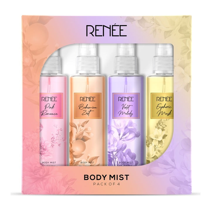 Renee Body Mist Pack Of : 4 x 20 ml
