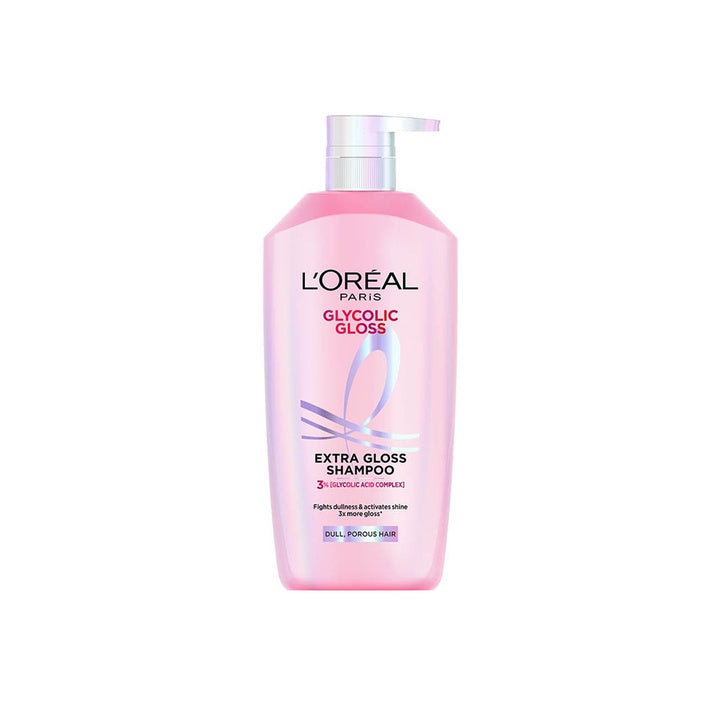 L'Oreal Paris Glycolic Gloss Shine Boosting Shampoo - 3X Gloss, 800ml