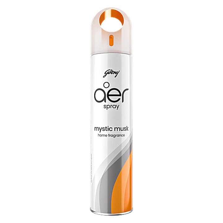 Godrej Aer Mystic Musk Room Freshener Spray For Home & Office (180 ml)