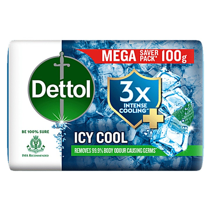 Dettol Icy Cool Soap (100 g)
