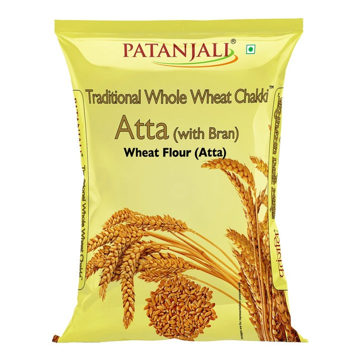 Patanjali Whole Wheat Atta : 5 kgs