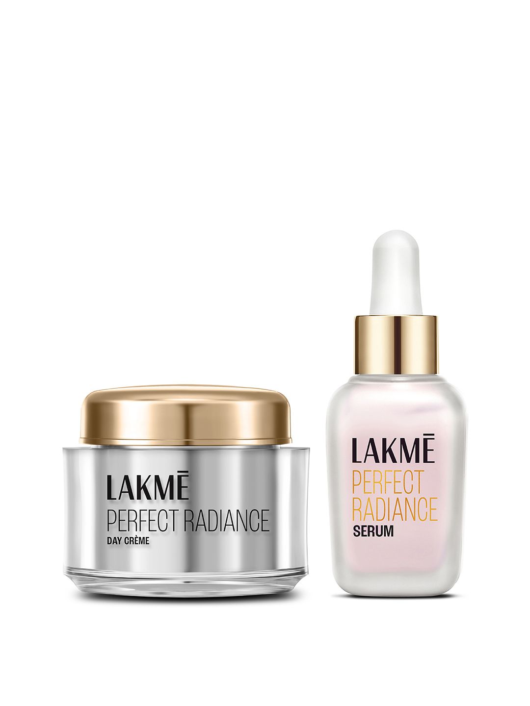 Lakme Absolute Perfect Radiance Face Serum 15ml & Skin Brightening Light Creme 15ml