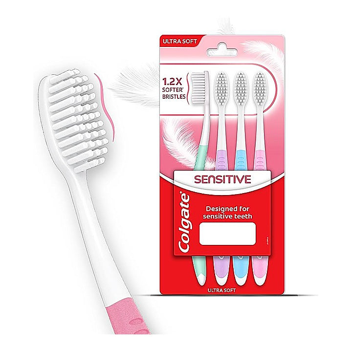 Colgate Ultra Soft Sensitive Toothbrush: 4 Units