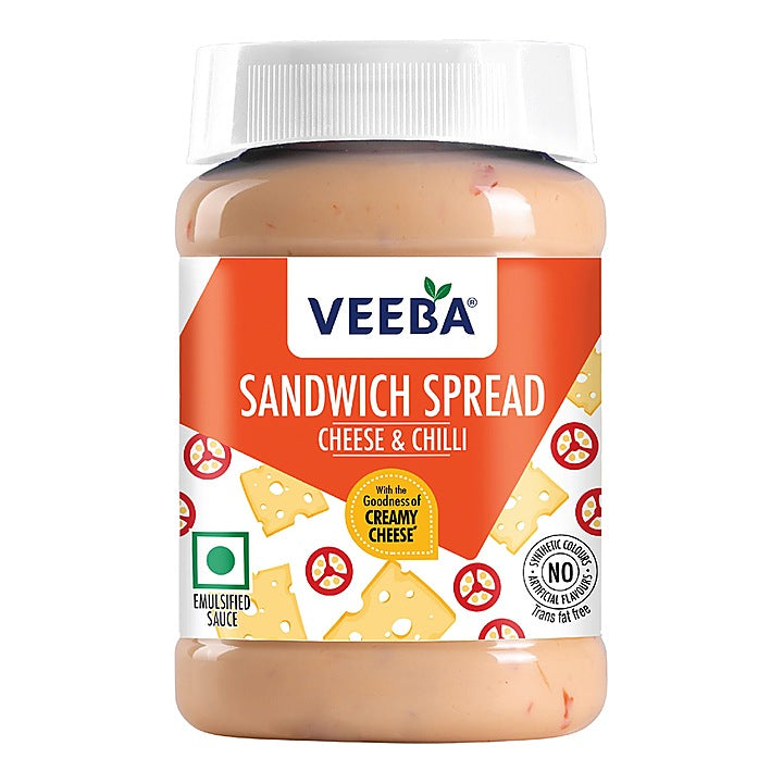 Veeba Cheese & Chili Sandwich Spread : 250 g
