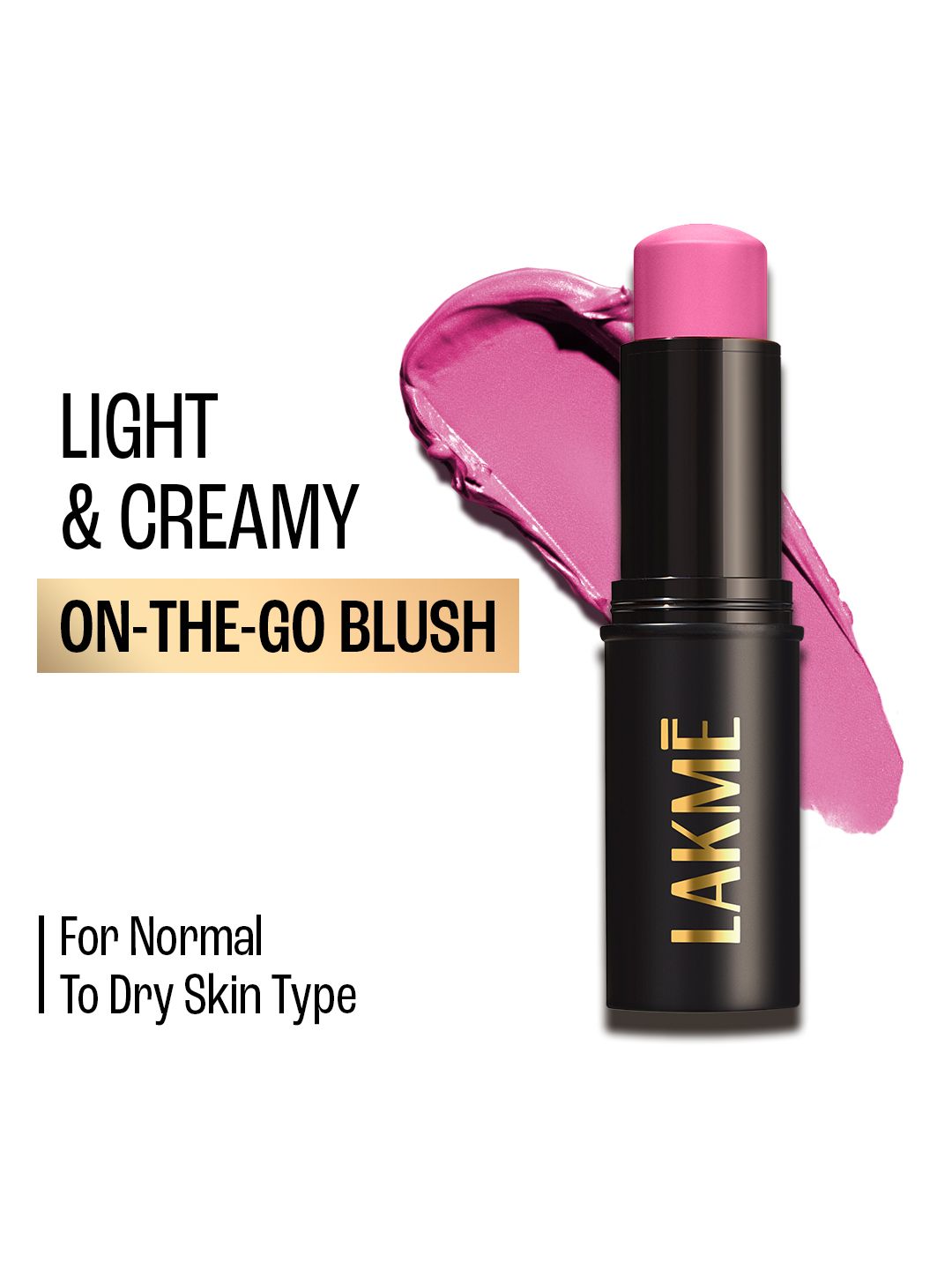 Lakme On The Go Facelift MultiSlayer Blendable Creamy Blush Stick 12g - Sweet Cheeks 5