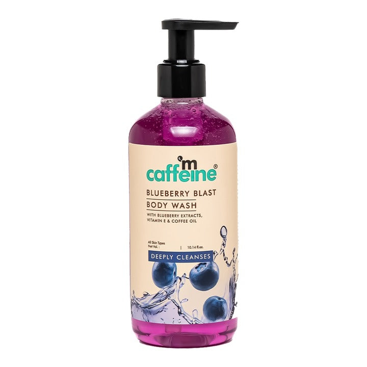 Mcaffeine Blueberry Blast Body Wash : 300 ml