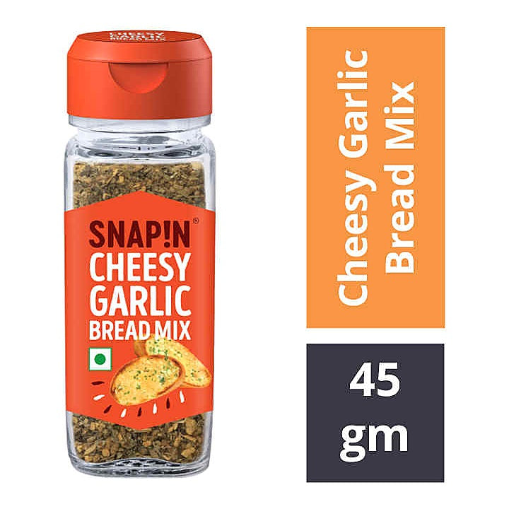Snapin Cheesy Garlic Bread Mix : 45 g